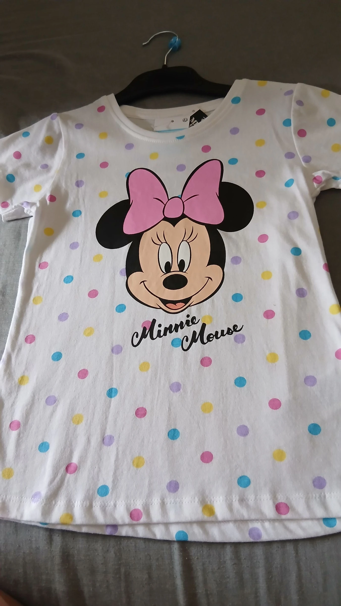 T-shirt minnie mouse neuf 8ans 